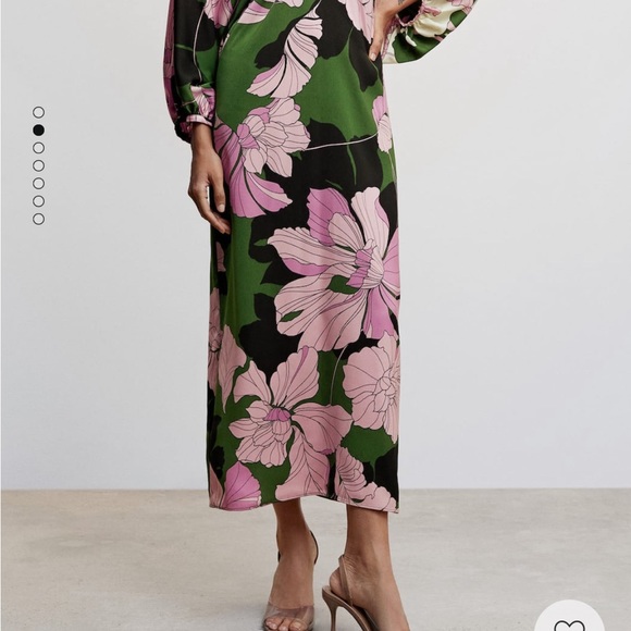 MANGO floral print dress from Exclusive Collection - Picture 3 of 4